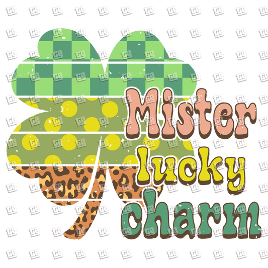 Mister Lucky Charm - St. Patrick's Day - DTF Transfer