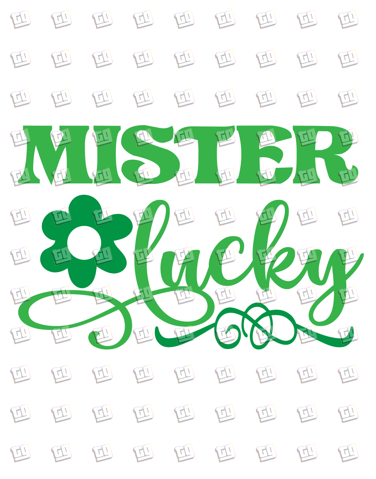 Mister Lucky St Patricks Day Dtf Transfer Transfer Gang