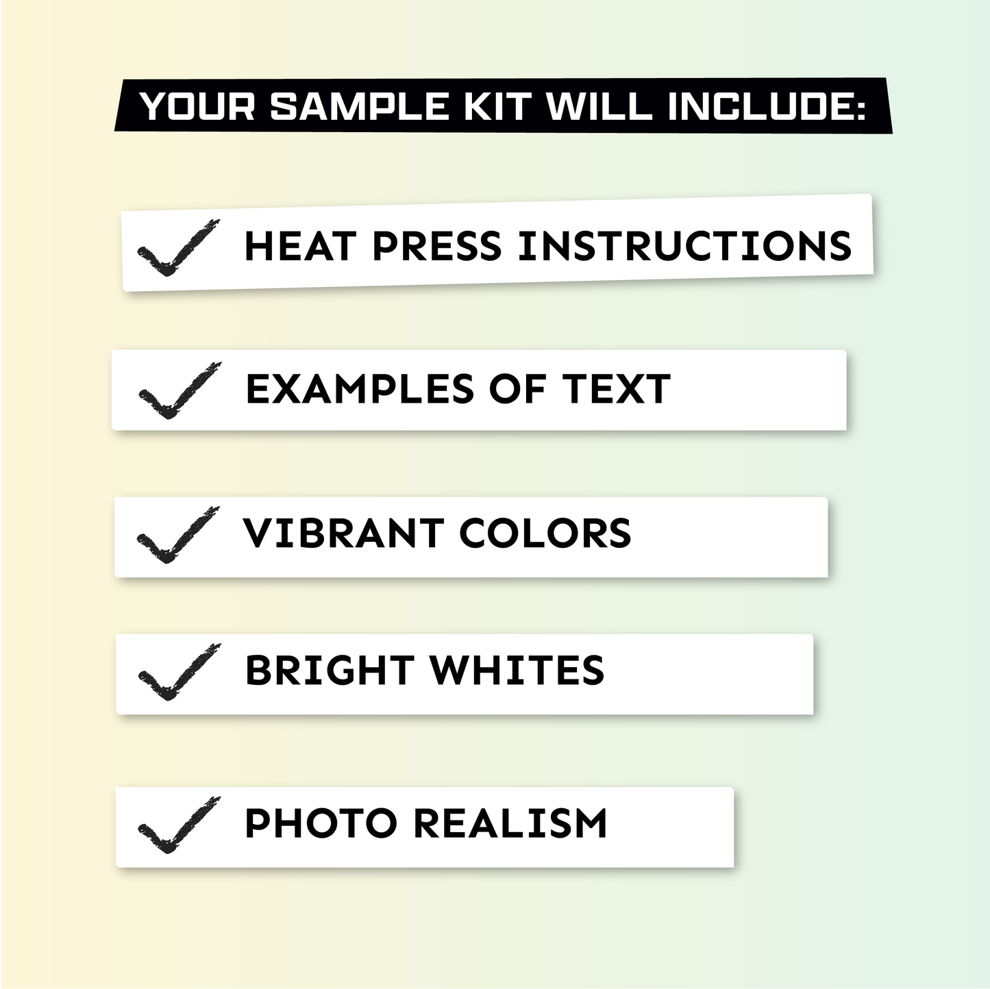 Free DTF & UV-DTF Combo Sample Pack
