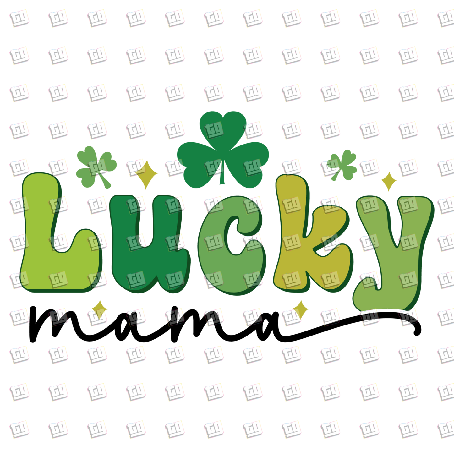 Lucky Mama v2 - St. Patrick's Day - DTF Transfer