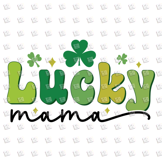 Lucky Mama v2 - St. Patrick's Day - DTF Transfer