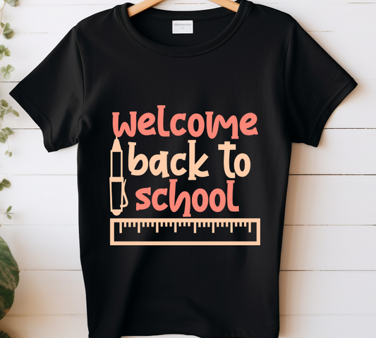 Welcome back to school - Back to school - DTF Transfer