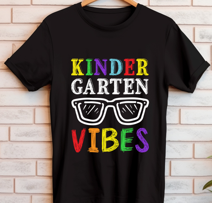 Kindergarten vibes - Back to school - DTF Transfer
