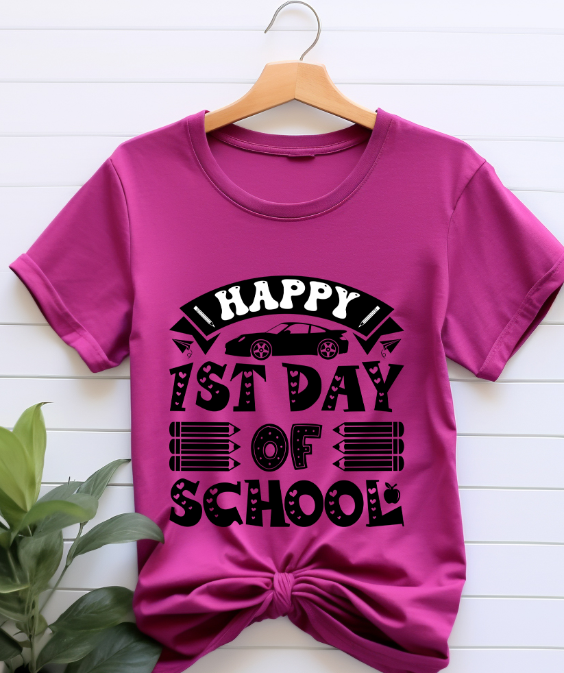 Happy its day of school -version2 -  Back to school - DTF Transfer