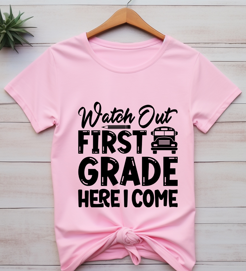 Watch out 2nd grade here come - Back to school - DTF Transfer