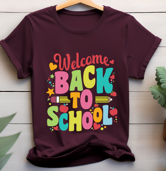 Welcome back to school - Back to school - DTF Transfer