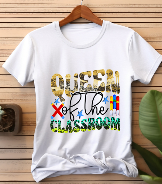 Queen of the classroom - Back to school - DTF Transfer