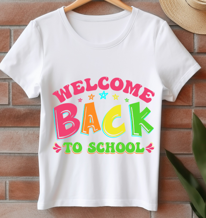 Welcome - Back to school - DTF Transfer