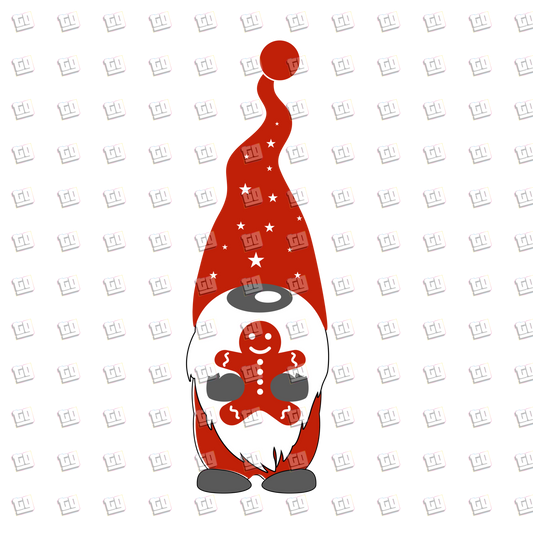 Christmas Gnome - Holidays - DTF Transfer