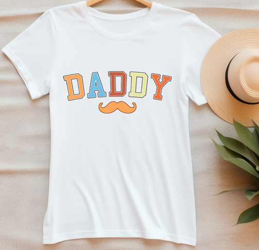 Daddy -moustache - DTF Transfer