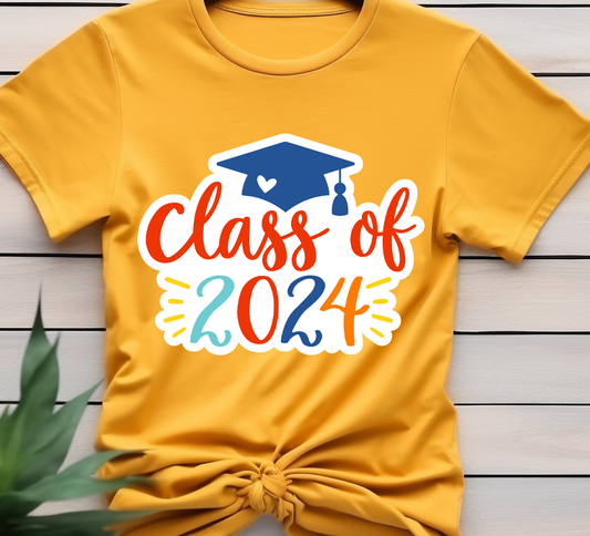 Class of 2024- Graduation 2024 - DTF Transfer