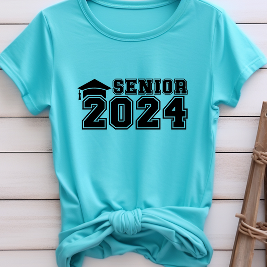 Cap-Senior 2024- Graduation 2024 - DTF Transfer