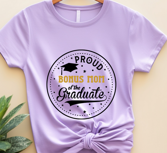 Proud bonus mom -Graduation 2024 - DTF Transfer