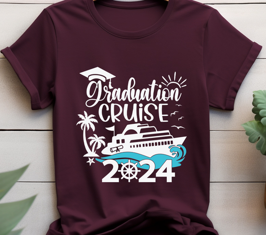 Graduation cruise-ship-version2-Graduation 2024 - DTF Transfer