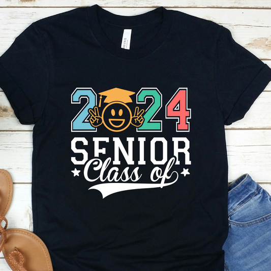 2024 Senior Class Of - Graduation 2024 - DTF Transfer
