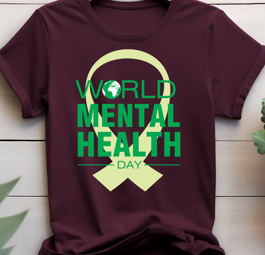 World Mental health - Mental Health - DTF Transfer
