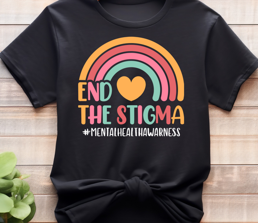 End the stigma- Mental Health - DTF Transfer