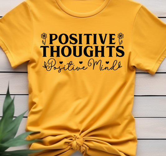 Positive thoughts - Mental Health - DTF Transfer