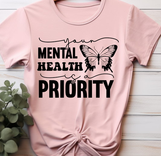 Mental health priority - Mental Health - DTF Transfer
