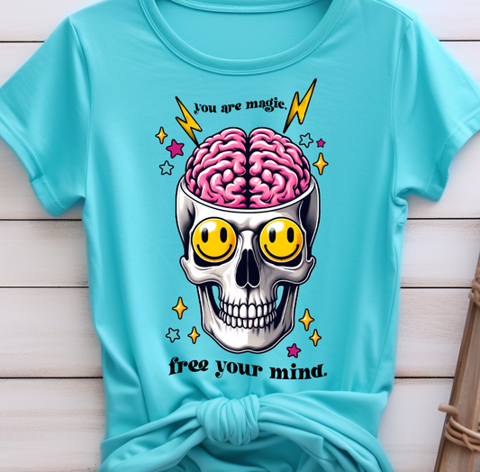 Free your mind - Mental Health - DTF Transfer
