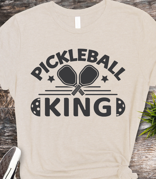 Pickleball King - Pickleball - DTF Transfer