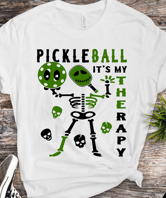 Pickleball It's My Therapy - Pickleball - DTF Transfer