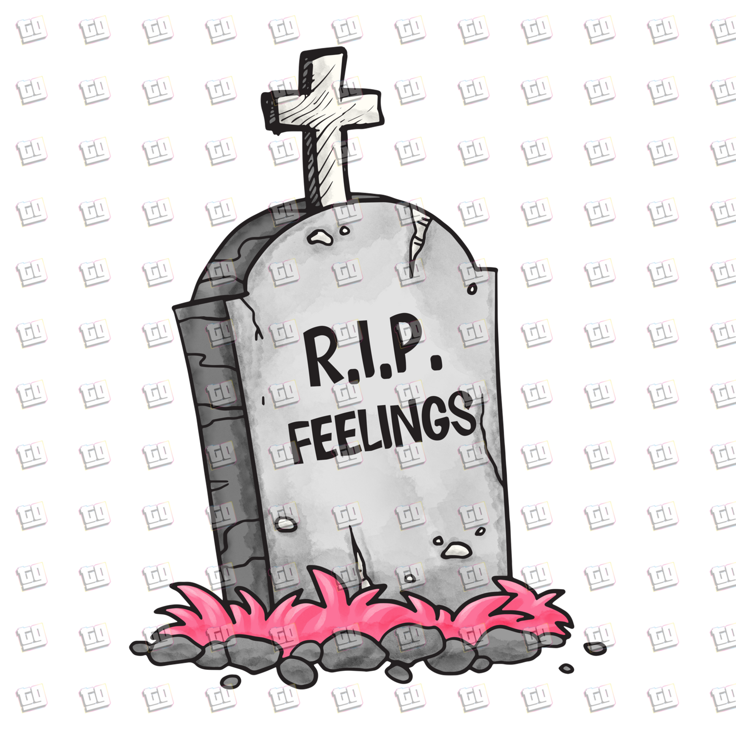 RIP Feelings - Valentines - DTF Transfer