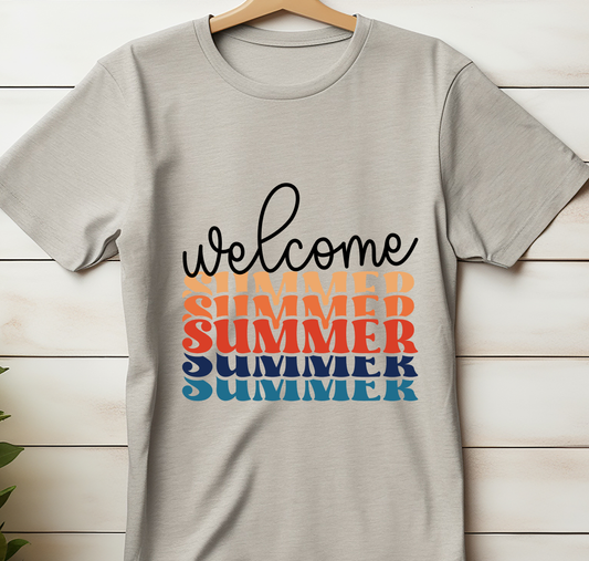 Welcome Summer - Summer - DTF Transfer