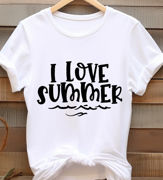I Love Summer - Summer - DTF Transfer