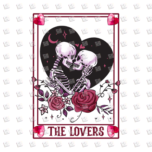 The Lovers (Skeleton Couple) - Valentines - DTF Transfer