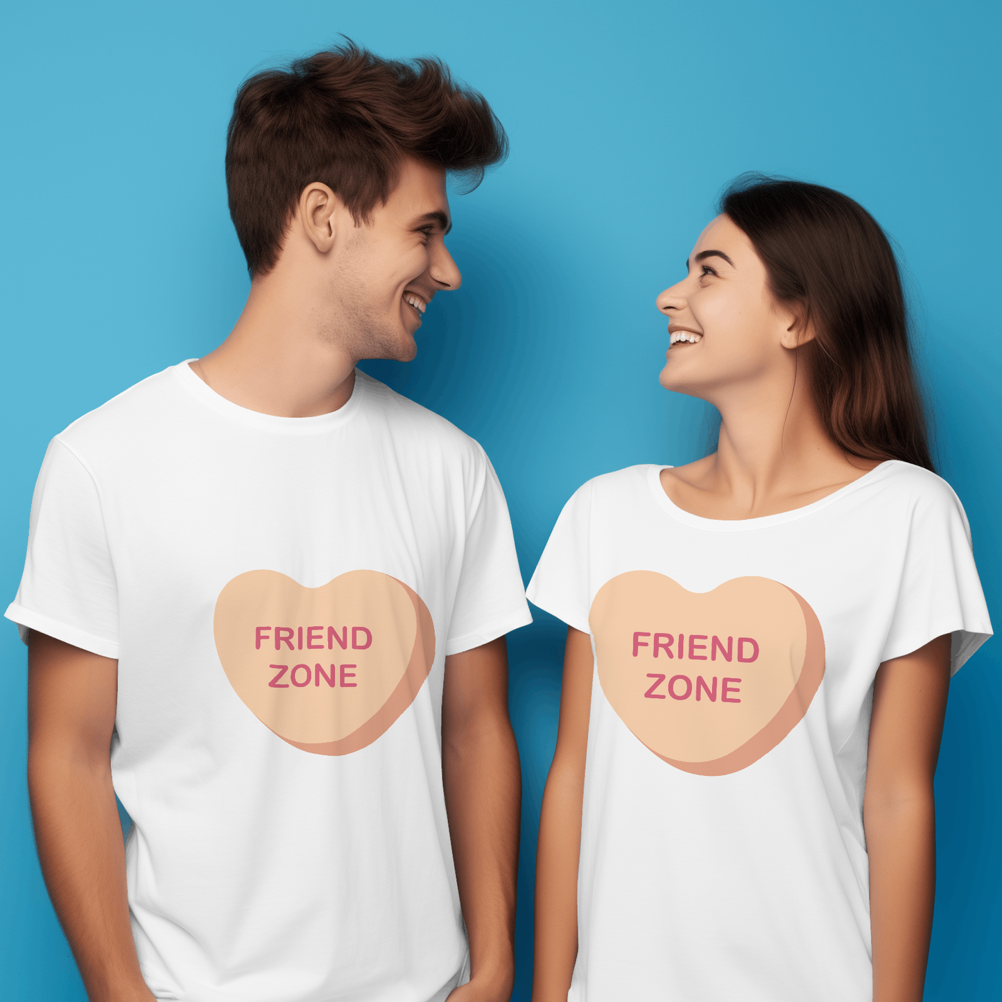 Friend Zone Candy Heart - Valentines - DTF Transfer