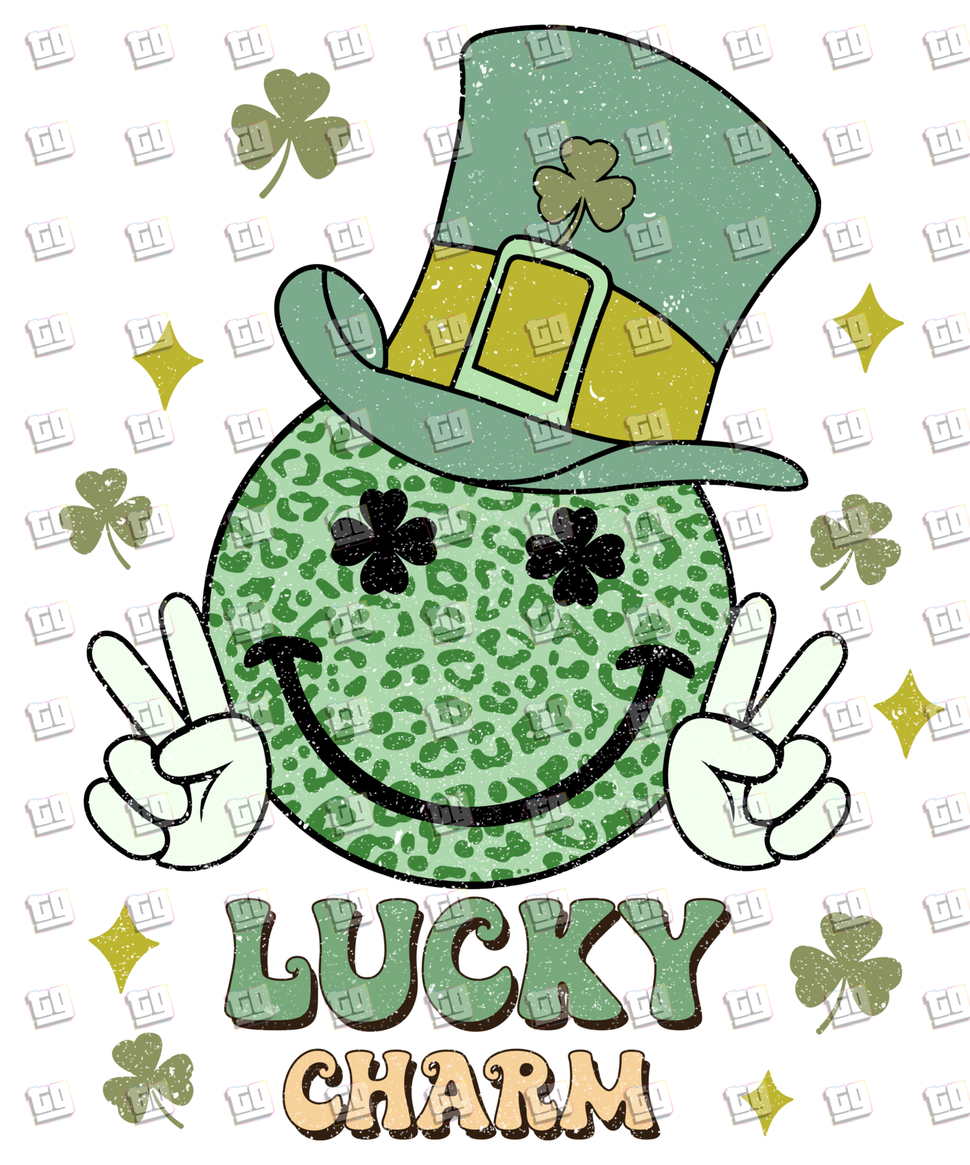 Lucky Charm - St. Patrick's Day - DTF Transfer