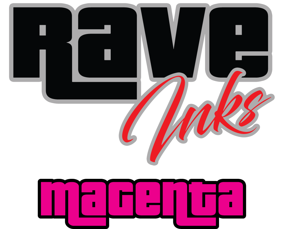 Rave Inks Magenta - 1 kg DTF Ink