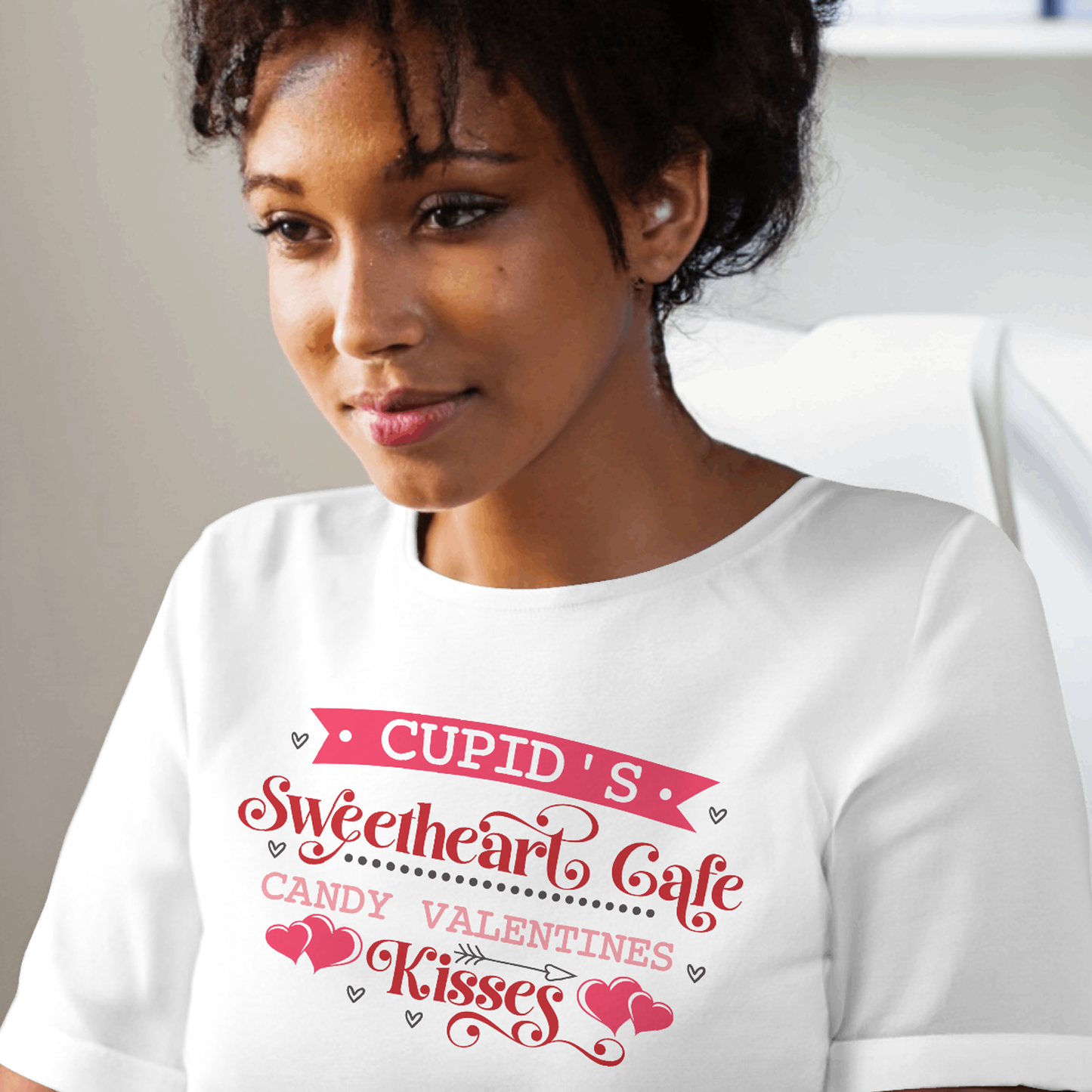 Cupid's Sweatheart Cafe- Valentines - DTF Transfer