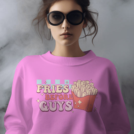 Fries Before Guys V2 - Valentines - DTF Transfer