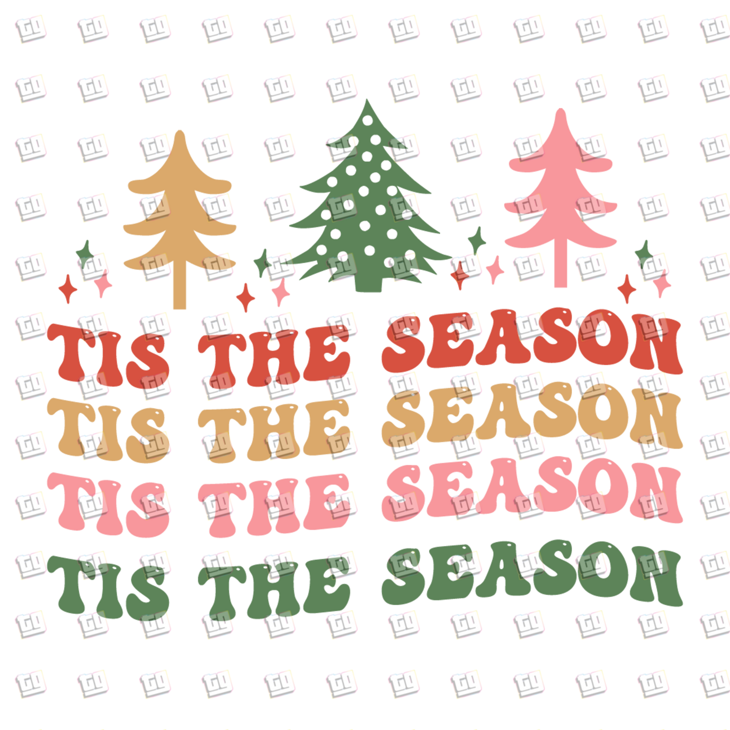 'Tis The Season - Holidays - DTF Transfer